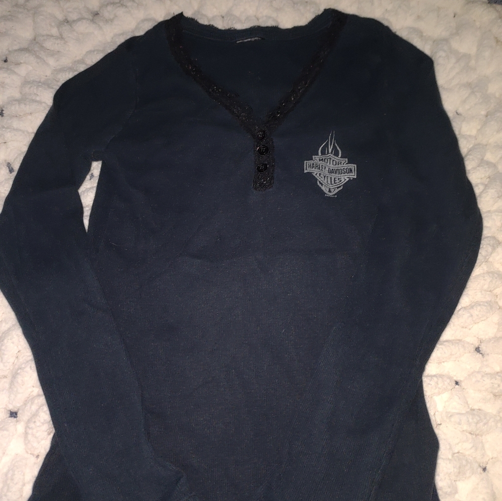 Harley Davidson Long sleeve Top Women's S